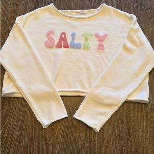 Salty sweater! From boutique